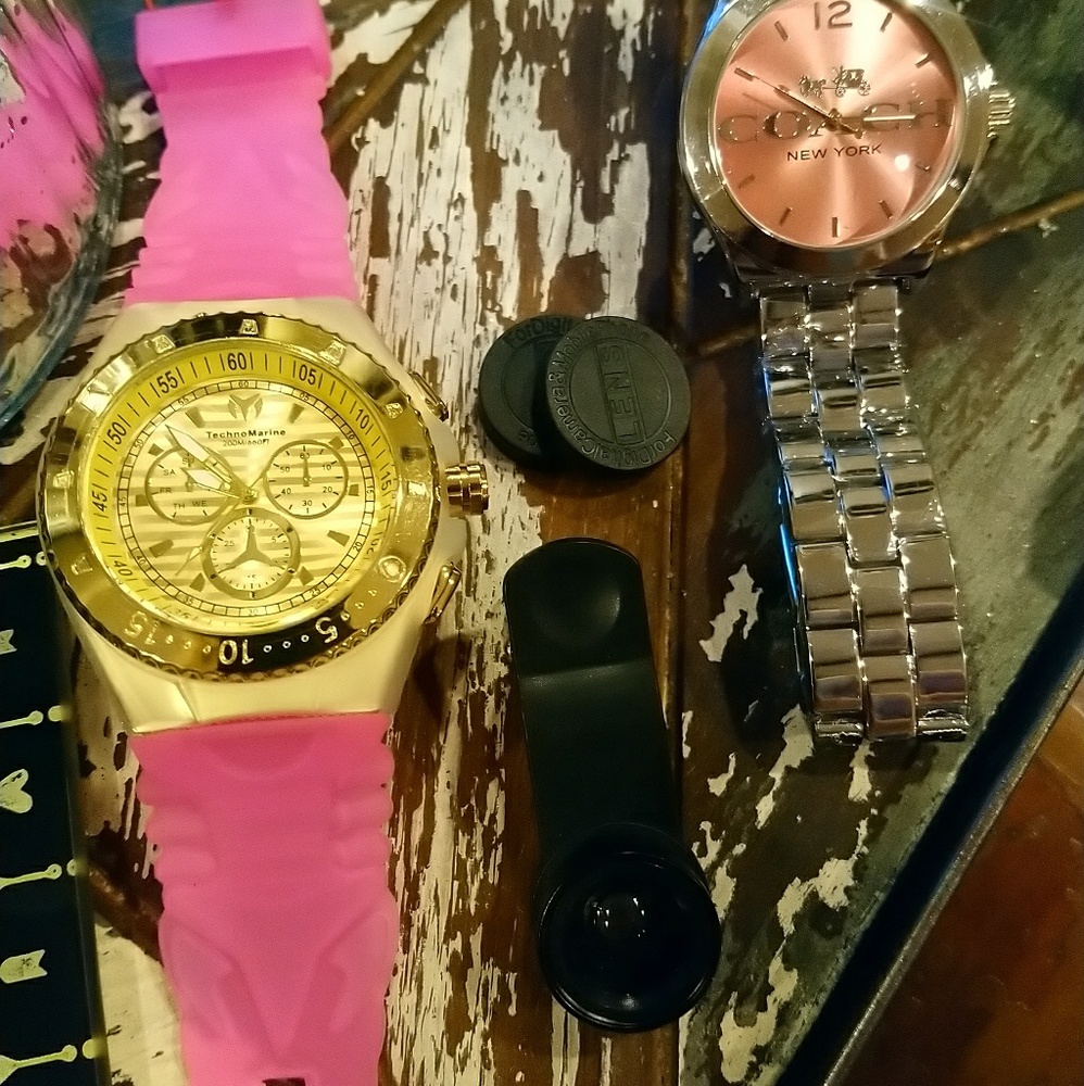 TechnoMarine Brand New Pink Watch
